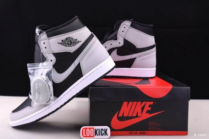 Cheap TBK Black High 1 Smoke Air Light White 555088-035 Grey Retro Jordan 0807